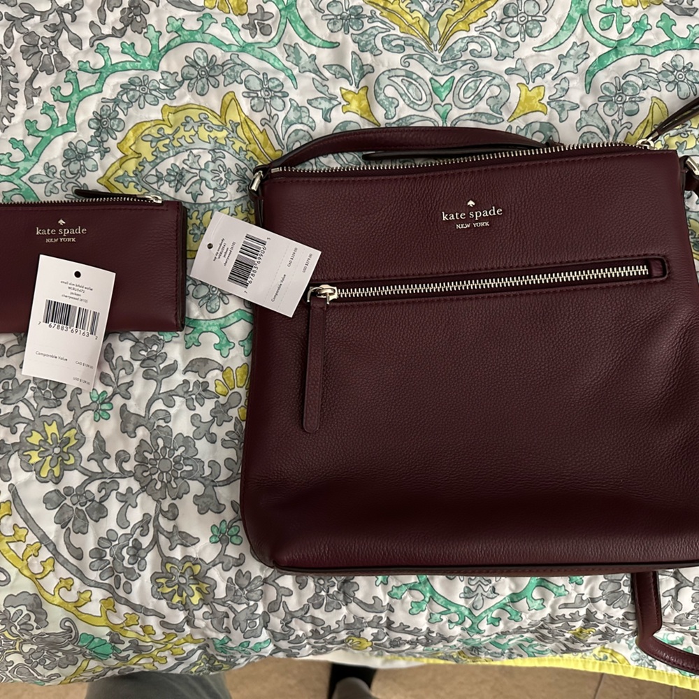 Kate Spade Crossbody & Slim Bifold Wallet NWT